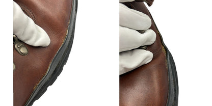 Timberland ティンバーランド トレッキングシューズ 96021 8.5M (約26.5cm) 靴 ウォータープルーフ レザー メンズ 登山靴 中古 W４