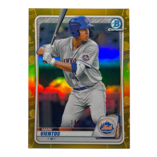 TOPPS MLBカード BOWMAN CHROME MARK VIENTOS NEW YORK METS /50 #BD-174 中古 IT2