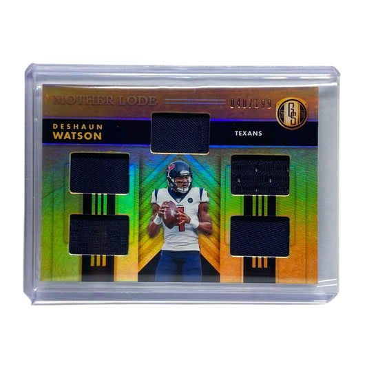 PANINI NFLカード GOLD STANDARD DESHAUN WATSON TEXANS 040/199 #ML8 中古 IT2