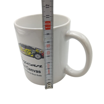 【未使用品】 PORSCHE ポルシェ Taycan Art Car タイカン アートカー ノベルティ マグカップ 中古 H4