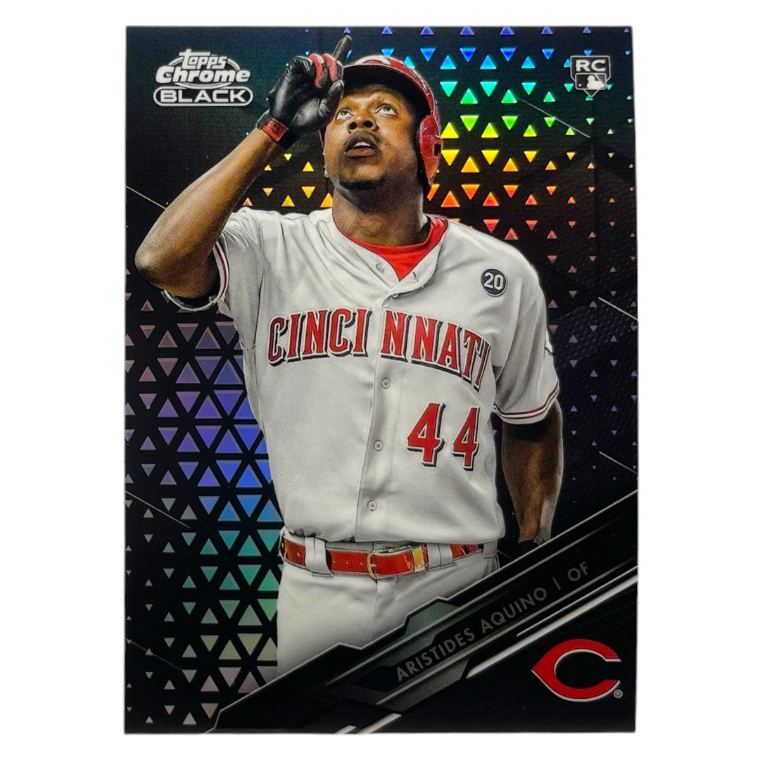 TOPPS MLBカード CHROME ARISTIDES AQUINO CINCINNATI REDS /199 #37 中古 IT2