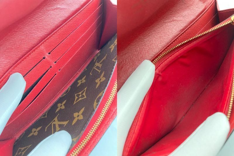 LOUIS VUITTON ルイヴィトン モノグラム ポルトフォイユ・サラ・レティーロ 長財布 M61184 中古 D4