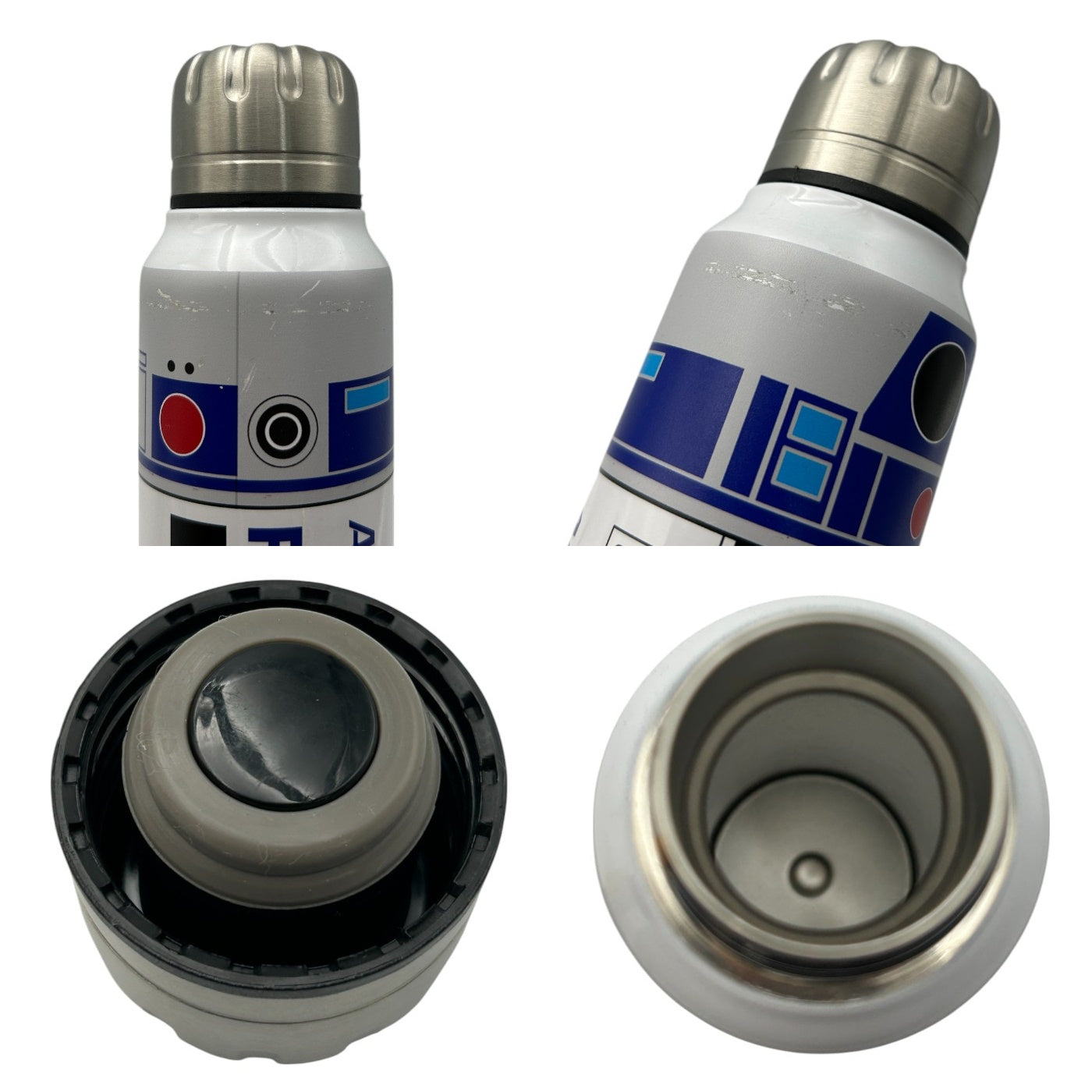 スターウォーズ ANA ステンレスボトル サーモマグ 4個セット STAR WARS 水筒 機内限定 希少 中古 Ｗ４