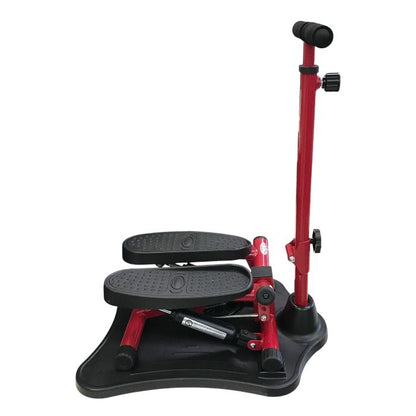 ショップジャパン 健康ステッパー ナイスデイ 健康ステッパー 専用ハンドル付き カウンターなし 有酸素運動 座りながら レッド NDS-1 中古 T1