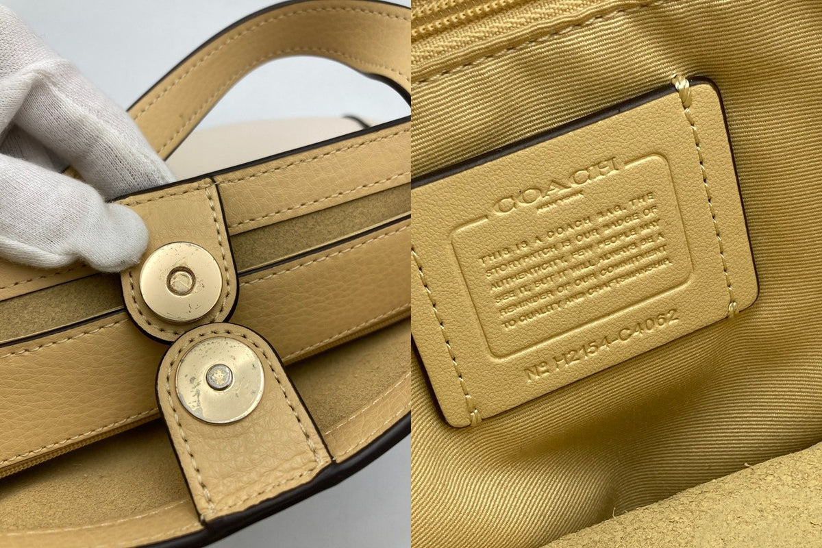 COACH コーチ ホース＆キャリッジ レザー トートバッグ C4062 中古 D4