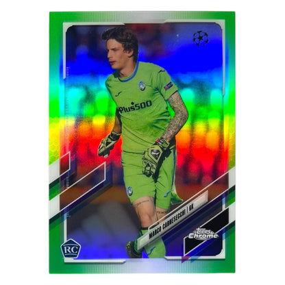 TOPPS サッカーカード CHROME MARCO CARNESECCHI ATALANTA /99 #86 中古 IT2