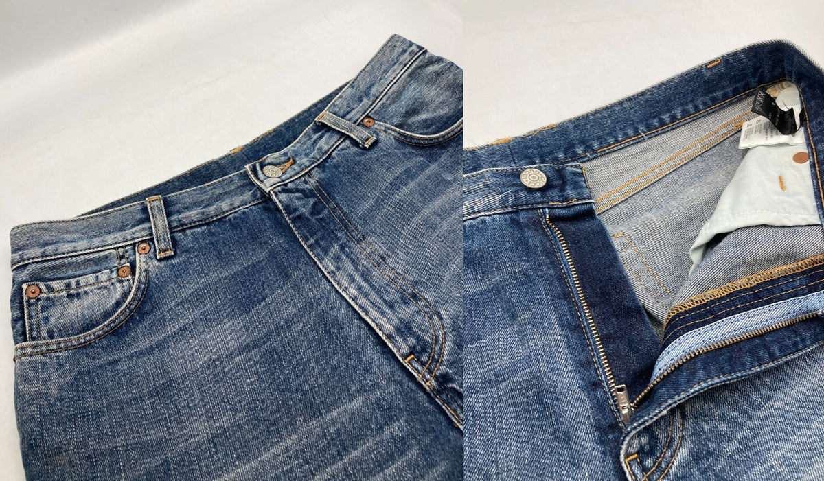 GUCCI グッチ ストレート デニムパンツ 131120 Z1714 サイズ48 メンズ 中古 D4