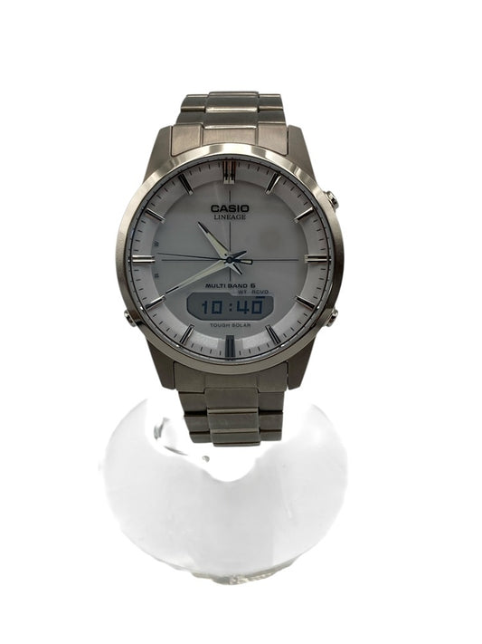 CASIO LINEAGE カシオ リニエージ 電波ソーラー 腕時計 LCW-M170T-7AJF 中古 D4