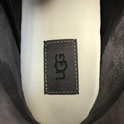 UGG アグ GOLDENCUSH スニーカー レディース スウェード/メッシュ ローカット 厚底 ゴールデンクッシュ ブラック 24.0cm 1152719 中古 T1