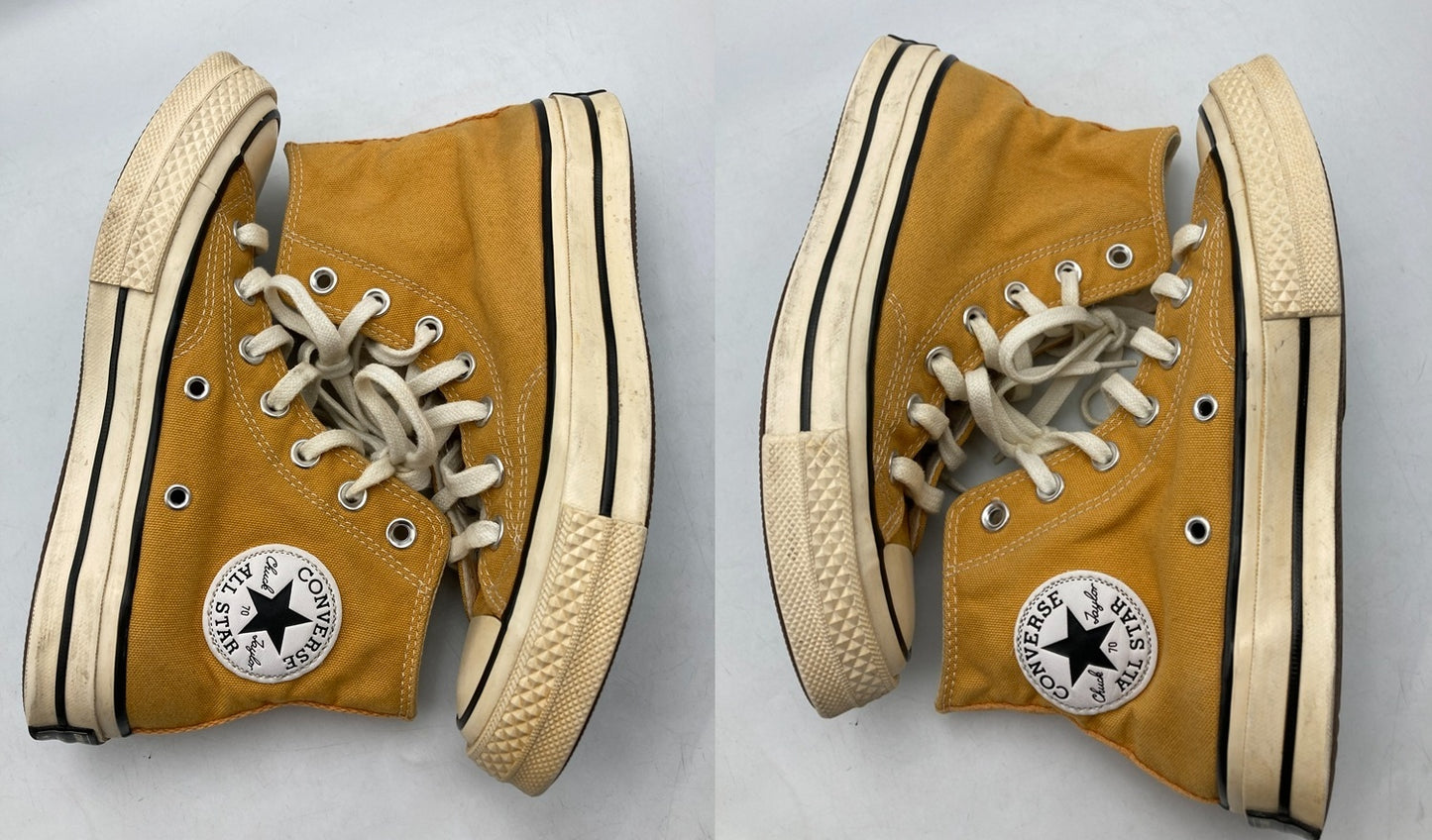 CONVERSE コンバース チャックテイラー CT70 サンフラワー ハイカット スニーカー サイズ23.5cm 中古 D4