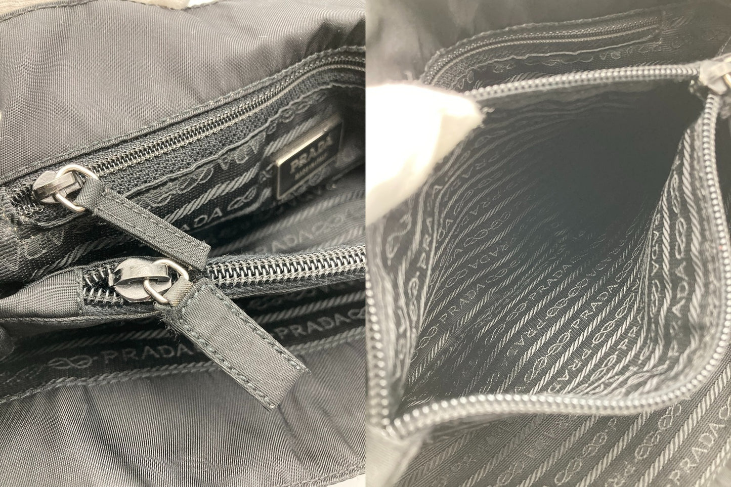 PRADA プラダ テスート ナイロン ハンドバッグ ミニトート 中古 D4