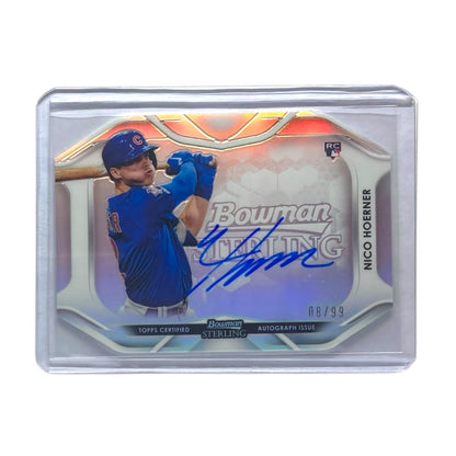 TOPPS MLBカード BOWMAN STERLING NICO HOERNER CHICAGO CUBS /99 #BDCA-NH 中古 IT2