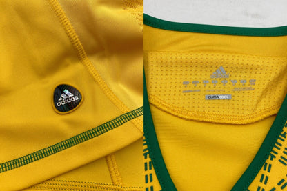 adidas アディダス 南アフリカ代表 2010 レプリカ ユニフォーム サイズ JASPO O メンズ 中古 D4