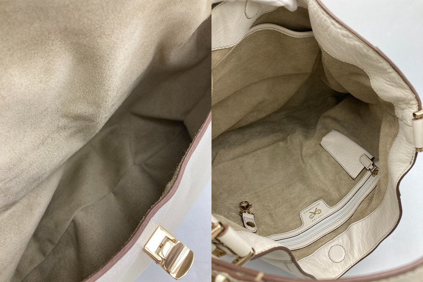 ANYA HINDMARCH アニヤ・ハインドマーチ クーパー ホーボー ハンドバッグ/ワンショルダーバッグ 中古 D4