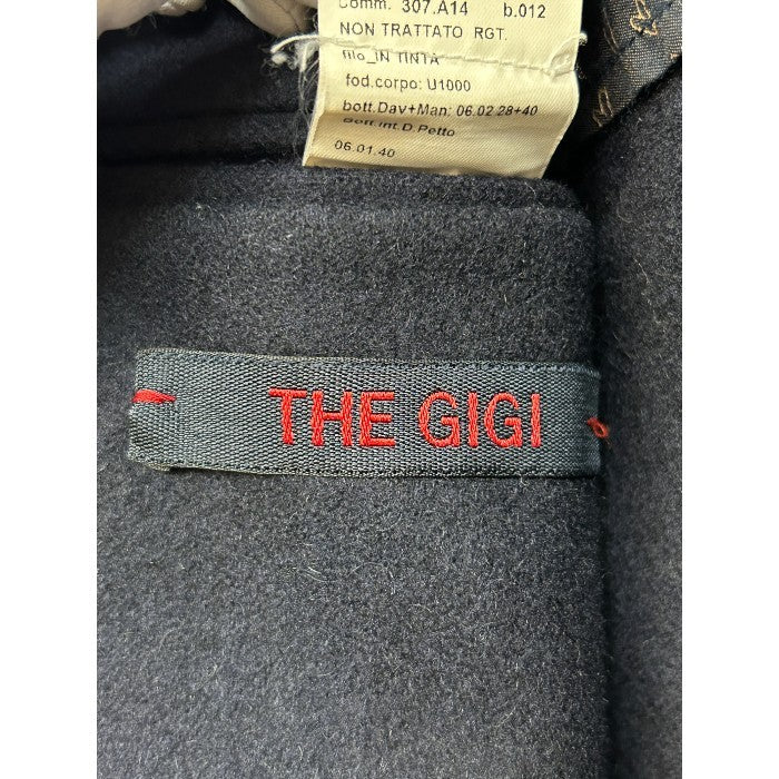 THE GIGI ザ ジジ ダブルブレスト コート ネイビー メンズ アウター 冬 中古 W４