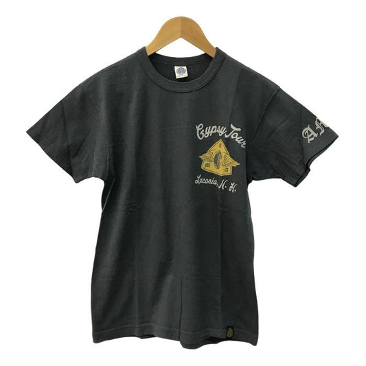 TOYS McCOY トイズマッコイ Tシャツ メンズ コットン 半袖 AMA Gypsy Tour プリント グレー Mサイズ 中古 T1