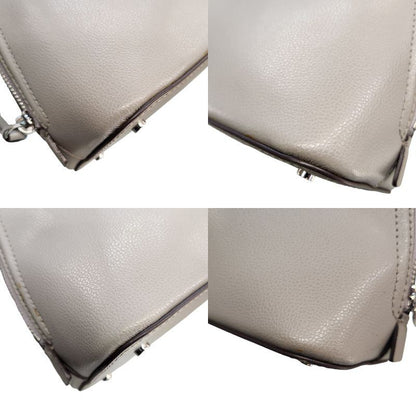 kate spade ケイトスペード ハンドバッグ レディース レザー 2way ショルダー トート 斜め掛け 無地 グレー WKRU6058 中古 T1