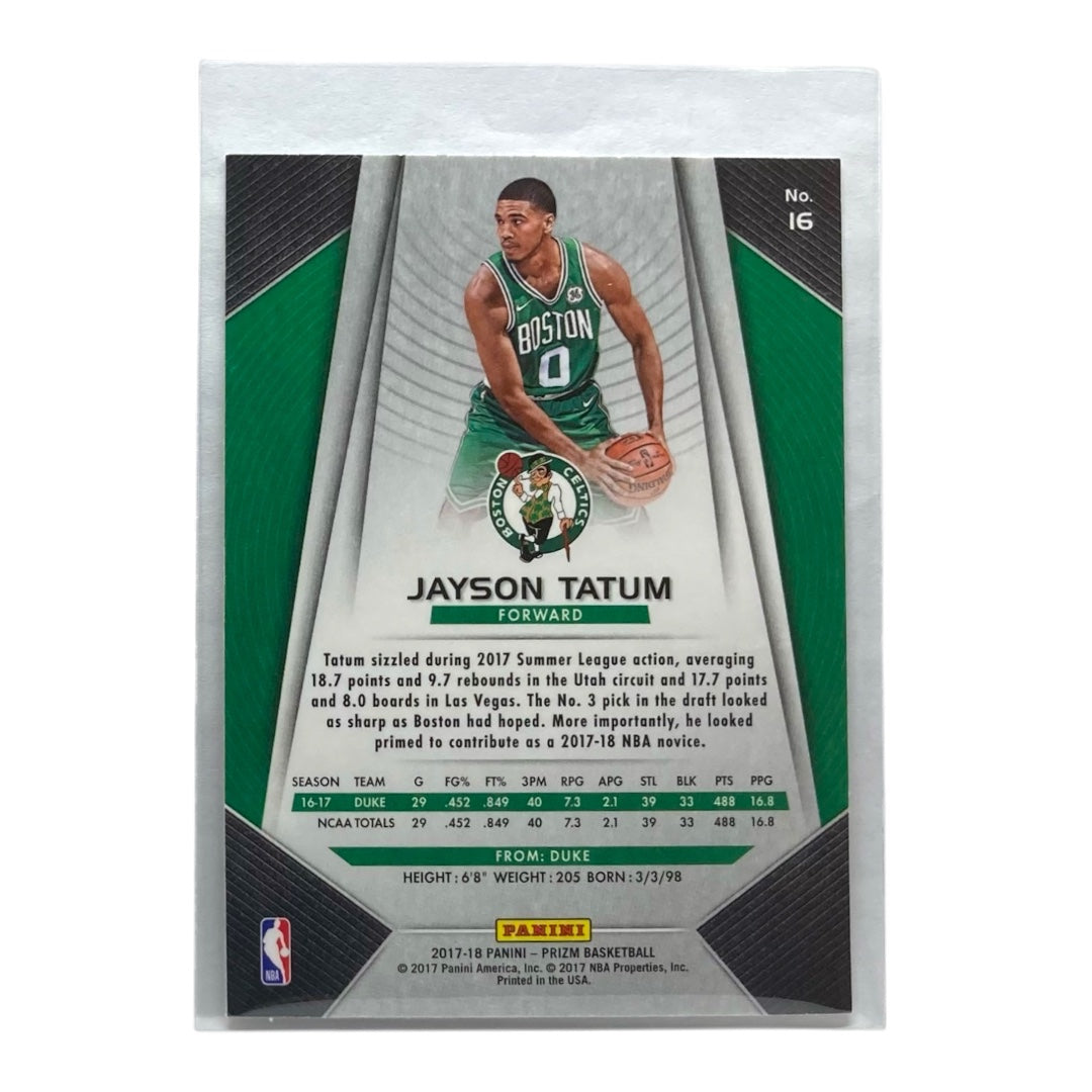 PANINI NBAカード PRIZM JAYSON TATUM BOSTON CELTICS #16 中古 IT2