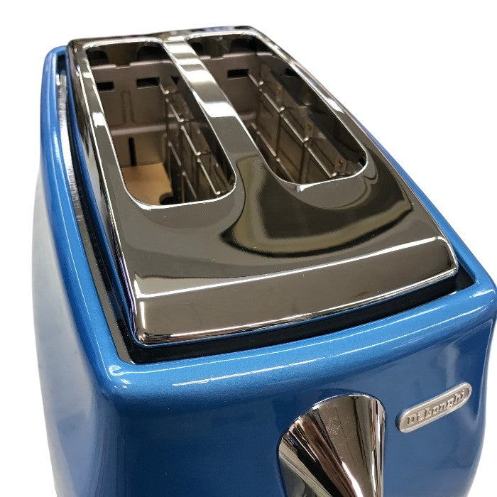 デロンギ ポップアップトースター アイコナ  10~4枚切パン対応 ブルー CTO2003J-B 中古 Y1