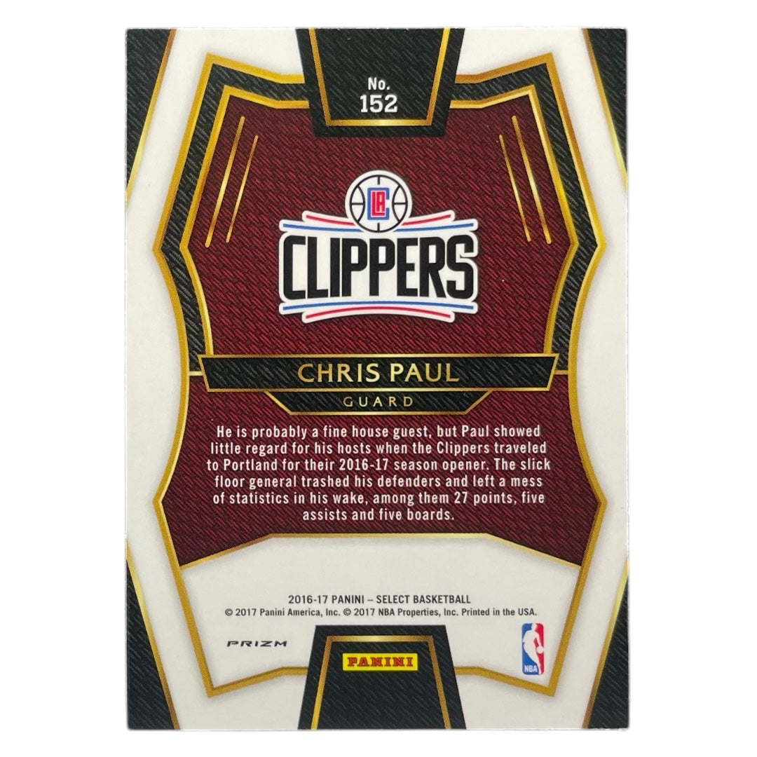 PANINI NBAカード SELECT PRIZM CHRIS PAUL LOS ANGELES CLIPPERS #152 中古 IT2