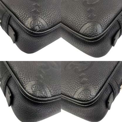 GUCCI グッチ ジャンボGG コスメティックケース レディース レザー ポーチ ブラック 766957 中古 T1