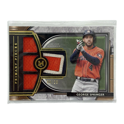 TOPPS MLBカード MUSEUM COLLECTION GEORGE SPRINGER HOUSTON ASTROS 08/25 #SPQR-GS 中古 IT1