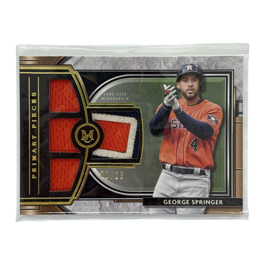 TOPPS MLBカード MUSEUM COLLECTION GEORGE SPRINGER HOUSTON ASTROS 08/25 #SPQR-GS 中古 IT1