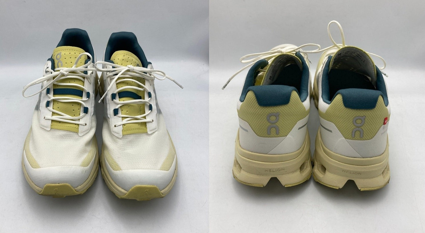 On Cloudvista オン クラウドビスタ ランニングシューズ Ivory/Endive サイズ27.5cm メンズ 中古 D4