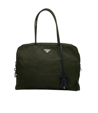 PRADA プラダ テスート トートバッグ カーキ 中古 D4