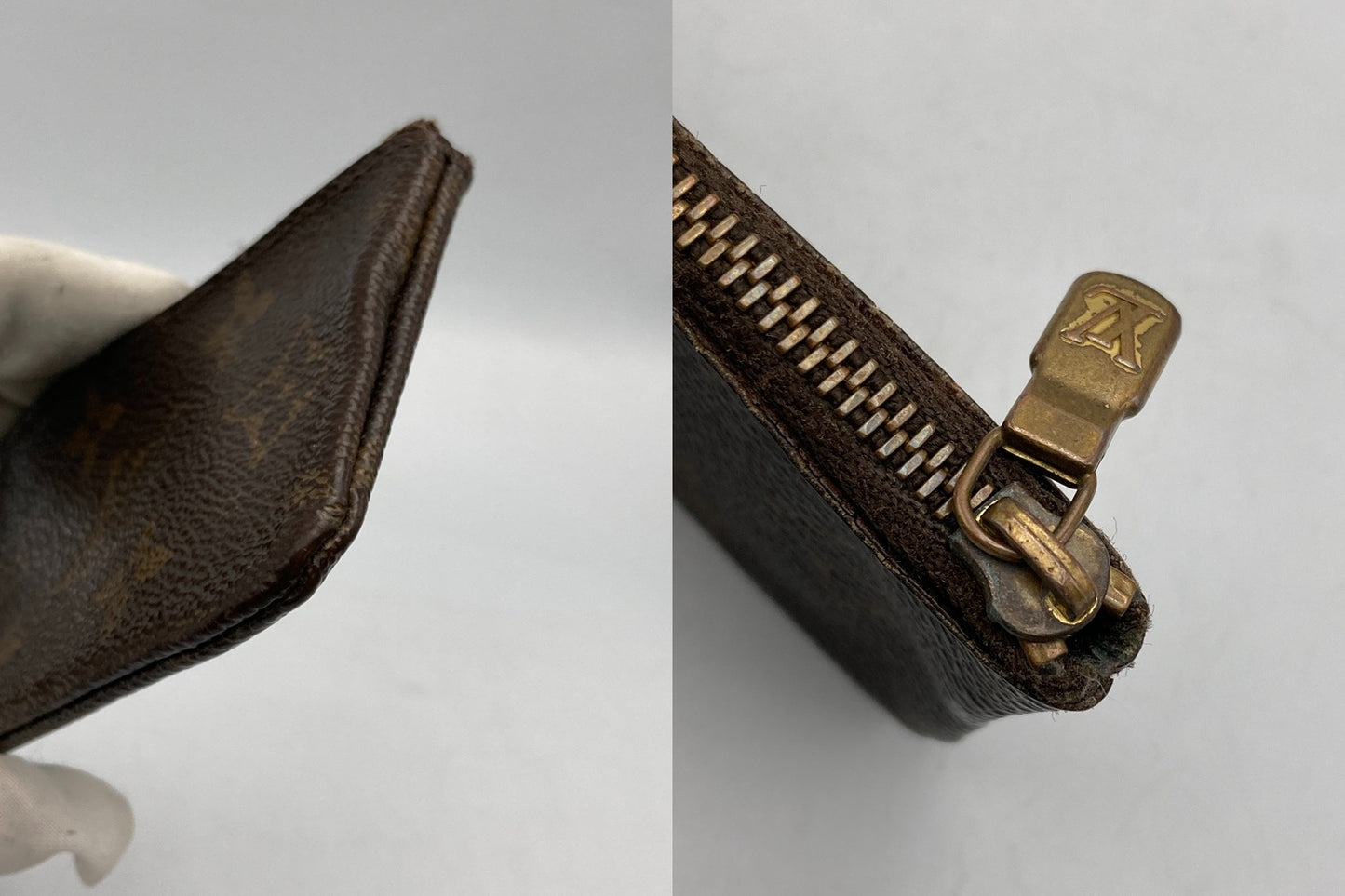 LOUIS VUITTON ルイヴィトン モノグラム ポシェット・クレ コインケース キーケース M62650 中古 D4