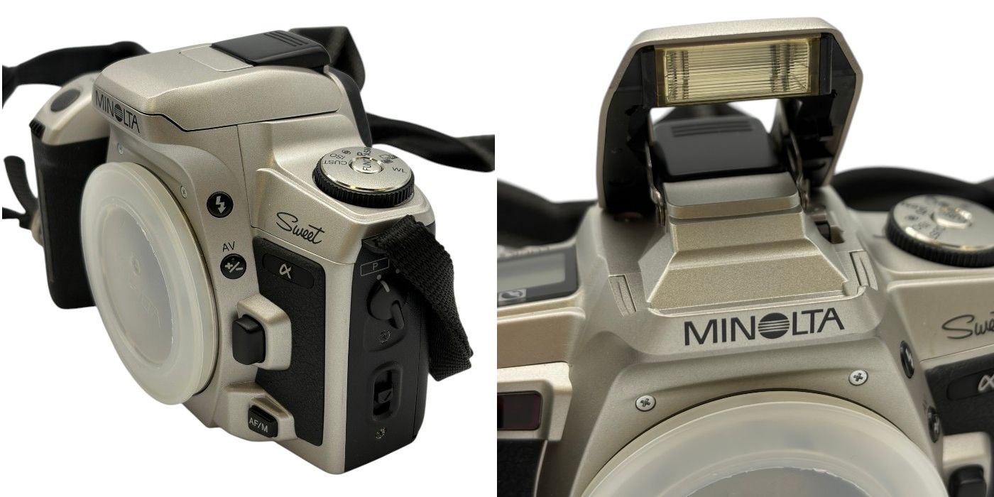 ジャンク品 MINOLTA ミノルタ Sweet α 一眼レフ フィルム カメラ ズームレンズ ヴィンテージ 家電 中古 W1