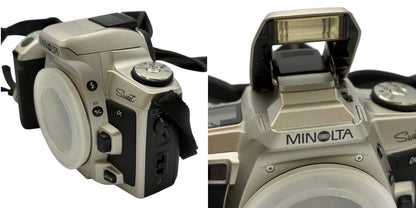 ジャンク品 MINOLTA ミノルタ Sweet α 一眼レフ フィルム カメラ ズームレンズ ヴィンテージ 家電 中古 W1