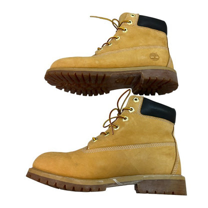 Timberland ティンバーランド 6インチ プレミアムブーツ ウィートヌバック 12909W 24.5cm 靴 シューズ レディース メンズ 中古 W1