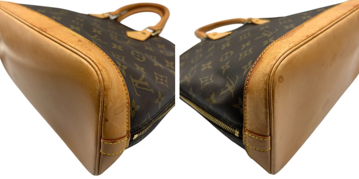 LOUIS VUITTON ルイヴィトン アルマPM 旧型 ハンドバッグ モノグラム M51130 鞄 ブランド おしゃれ 総柄 レディース 中古 W４