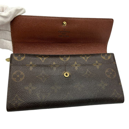 LOUIS VUITTON ルイヴィトン ポルトフォイユ サラ 旧型 長財布 M61734 レディース メンズ ブランド 小銭入れ 札入れ 中古 W４