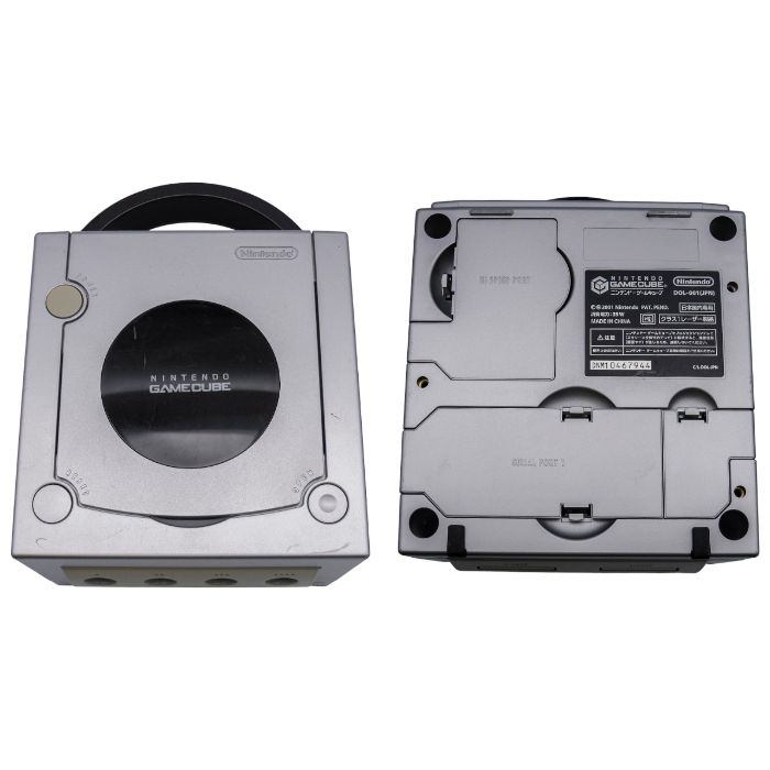 ジャンク品 任天堂 NINTENDO GAMECUBE DOL-001(JPN) シルバー 本体 中古 a1