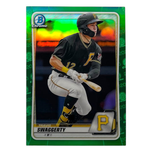 TOPPS MLBカード BOWMAN CHROME TRAVIS SWAGGERTY PITTSBURGH PIRATES /99 #BD-47 中古 IT2