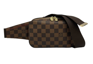 LOUIS VUITTON ルイヴィトン ダミエ ジェロニモス ボディバッグ ウエストバッグ N51994 中古 D4