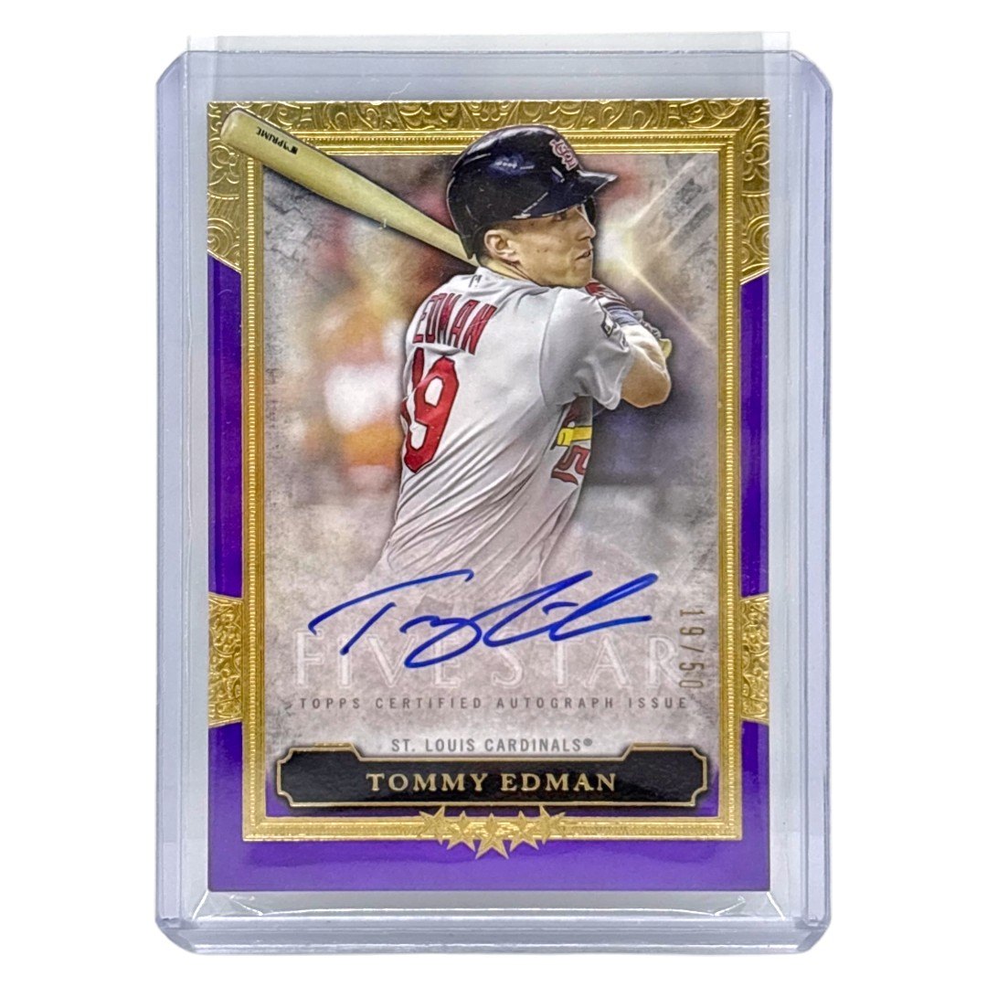 TOPPS MLBカード FIVE STAR TOMMY EDMAN ST. LOUIS CARDINALS /50 #FSA-TE 中古 IT1
