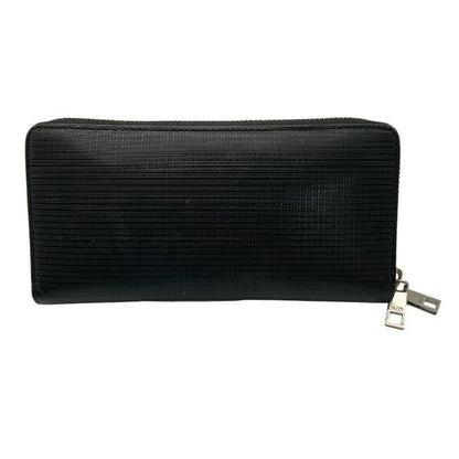 is/it イズイット レザー 長財布 メンズ レディース 大容量 ラウンドファスナー ダブルファスナー 中古 W４