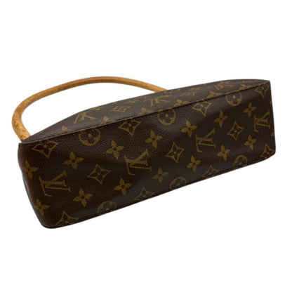 LOUIS VUITTON ルイヴィトン モノグラム ミニルーピング ハンドバッグ M51147 鞄 ブランド おしゃれ レディース 中古 W４