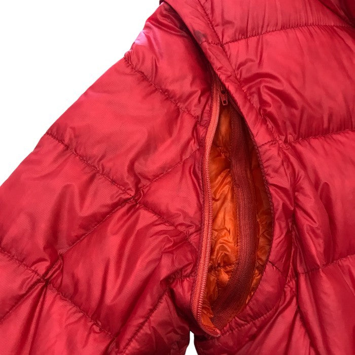 PEARLY GATES ダウンジャケット メンズ 秋冬 ブルゾン 2way 袖取り外し可 ベスト コンパクト 収納 レッド 7サイズ 053-220074 中古 T1