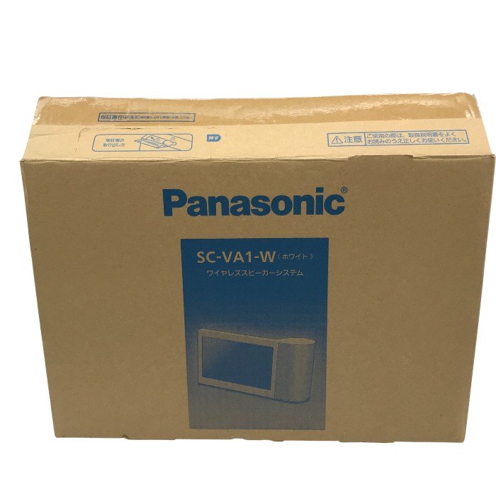パナソニック 10インチモニター付き ワイヤレススピーカー インターネット動画対応 Bluetooth/無線LAN対応 ホワイト SC-VA1-W 中古 Y1