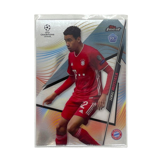 TOPPS サッカーカード FINEST JAMAL MUSIALA BAYERN MUNCHEN #45 中古 IT1