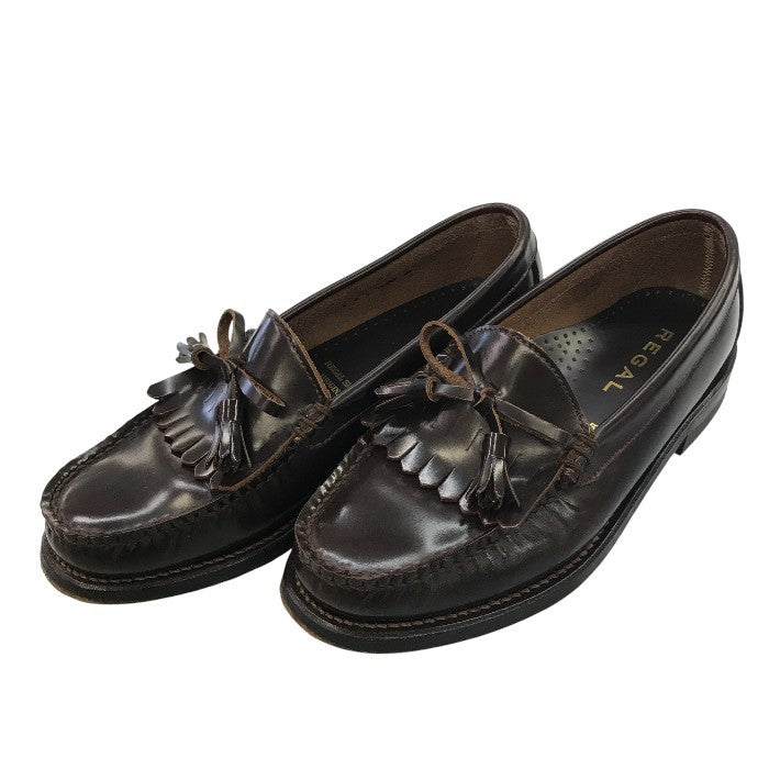REGAL リーガル 靴 メンズ オールシーズン ローファー ダークブラウン 24cm 中古 M1