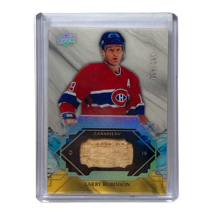 UPPER DECK NHLカード ENGRAINED LARRY ROBINSON CANADIENS 029/100 #R-LR 中古 IT2
