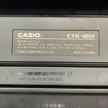 CASIO 電子キーボード CTK-120 中古 49鍵 練習 入門 R4