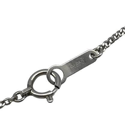 Pt900/850/ダイヤ0.435ct ネックレス レディース 喜平チェーン プラチナ 40cm 中古 T1