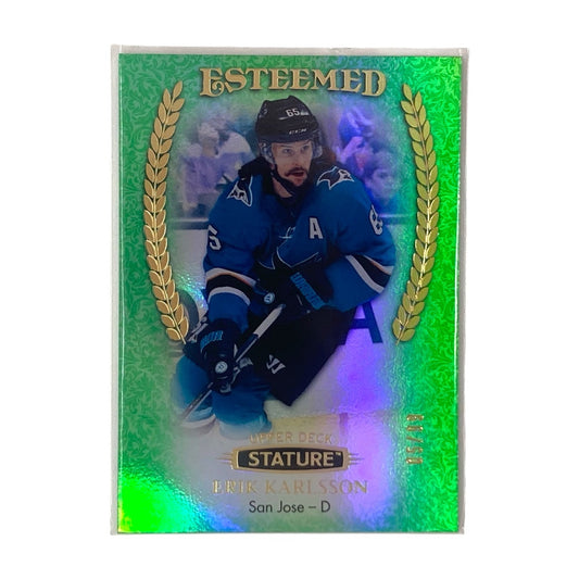 UPPER DECK NHLカード STATURE ERIK KARLSSON SAN JOSE 05/99 #E-21 中古 IT2