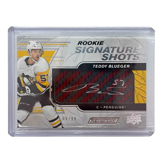 UPPER DECK NHLカード ENGRAINED TEDDY BLUEGER PENGUINS 09/99 #RSS-TB 中古 IT1